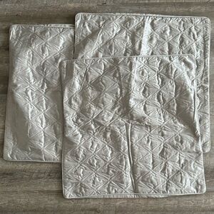 New! Bed Decoration Pillow cases, 3 pcs pack.